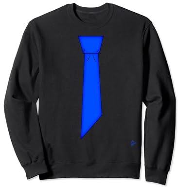 Karnevalkostüm für Männer Weiberfastnacht Krawatte Sweatshirt