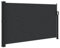 vidaXL Toldo Lateral retráctil Negro 120x500 cm