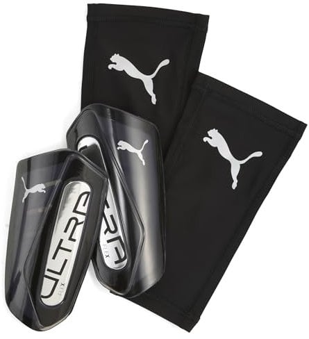 PUMA Ultra Flex Sleeve, Unisex Schienbeinschoner, PUMA Black-PUMA Silver, XS - 030987