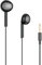 MAS CARNEY WH9 Headphones Wired, In-Ear Earphones Wired with Microphone, Compatible with Samsung Huawei Vivo Oppo Mi Redmi, Black