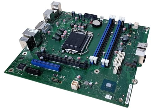 D3601-A14 2K200 Motherboard Compatible with P558 P758, Intel LGA1151 32GB RAM DDR4 mATX USB Ethernet VGA DVI-D Supports Intel i3 i5 i7 (6th and 7th Gen) Original Refurbished