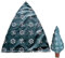 Pflanzenschutz Winter Jutestoff Vliesstoff Bedecken Patio & Garden Übertopf Ostern (F, One Size)