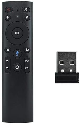 XINFUTE Q5 - Mando a distancia inalámbrico con receptor USB para Android TV Box