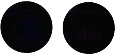 Quanmin 2 Stück 9,6 mm × 1,0 mm schlanker optischer 780 nm Filter Infrarot-Kaltspiegel für die Verwendung mit Sportkamera, modifizierte GoPro Hero5 Hero6 Hero7 YI 4K/4K+/RX0 schwarze Kamera-Objektiv,