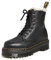 Dr. Martens Jadon - Stivali foderati in pelliccia sintetica con 8 occhielli, nero, 15 Women/14 Men