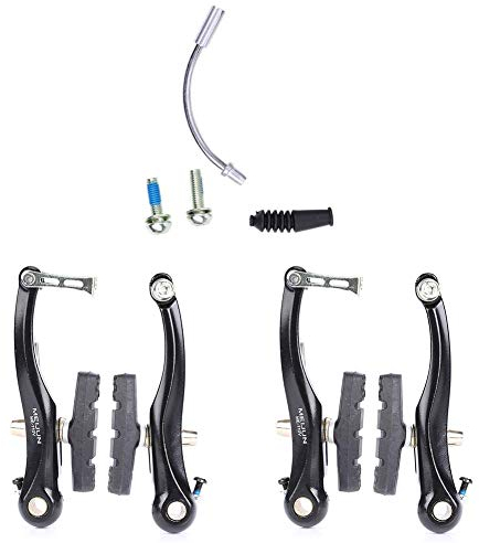 Aluminium V-Bremse Set, vorne hinten mit Kabel, Fahrrad Ersatzteile