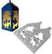 UFLF Weihnachten Stanzschablonen Laterne Stanzen Metall Prägeschablonen Stanzformen Cutting Dies für DIY Scrapbooking Karten Handwerk Geschenk Homedeko