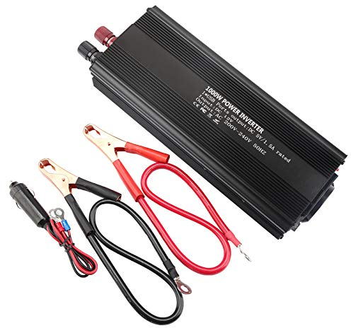 Reiner Sinus-Wechselrichter 1000W Wechselrichterspannungswandler 12V bis 220V Reine Sinuswelle