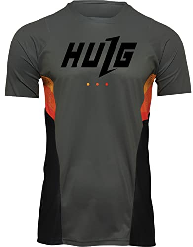 Herren Radtrikot, Fahrradtrikot Kurzarm,Fahrrad Shirt Fahrradbekleidung Radshirt Für Männer, Atmungsaktive Cycling Jersey Schnell Trocknen Radsport Bekleidung (Color-05,L)