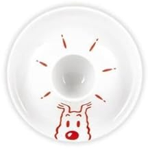 Moulinsart Porcelain Egg Cup Tintin 47326 (Snowy)