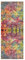 ZUZEKU Abstrakte Läufer Flur Küche Waschbar rutschfest 80X350cm Modern Rosa Lang Küchenteppich Flurteppich Teppich Fur Korridor Wohnzimmer Schlafzimmer Meterware Anpassbar