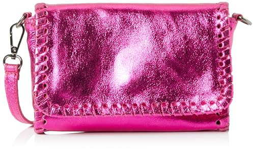 aleva Handtasche aus Metallic-leder Damen Shopper