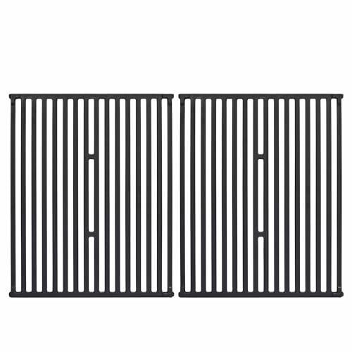 Leship Grillroste für Broil King 9453-54,9453-57,9453-64,9865-54,9453-67, Broil-Mate, Sterling,Huntington Gasgrills, robuste Gusseisen-Grillroste (38,1 x 38,1 cm x 38,1 cm) cm)