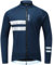 WOSAWE Veste de Cyclisme pour Homme Coupe-Vent Thermique Polaire Veste de Sport Hiver Réfléchissant Vélo VTT Manteau (Top Bleu, XXXL)