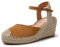 JOMIX Sandali Donna Estive Pantofole Ragazze Eleganti Zeppa Ciabatte Casual Chiusa Fibbia Mare Spiaggia Espadrillas SD9370 (Marrone Camel,37)