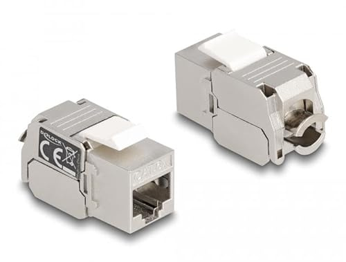 DeLOCK Keystone RJ45 Buchse auf LSA Cat.6A Modul mit LED Marke