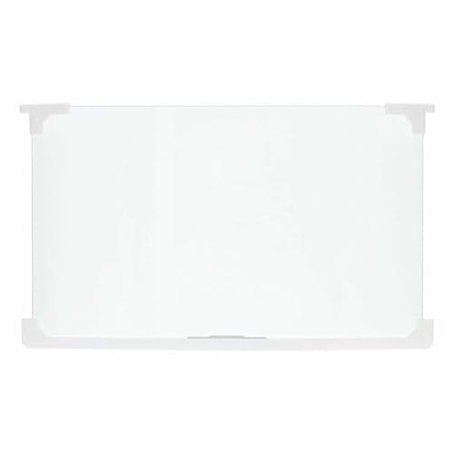 LUTH Premium Profi Parts Glasplatte kompatibel mit Ignis 482000097600 460x280 Mit Leiste für Kühlschrankinnenraum