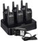 Retevis RT668 Walkie Talkie, PMR446 Professional Walkie Talkies for Adults, with 6 Way Charger, VOX, 16 Channels CTCSS/DCS, Robust Walkie Talkies for School, Restaurant, Security (Black, 6Pcs)