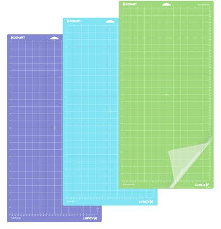 XINART Schneidematte 12x24 für Cricut Maker 3/Explore Air 3/Air2/Air One/Maker Vielzahl klebend Ersatzmatte zum Nähen, Quilten und Kunst und Handwerks Schneidematten Se