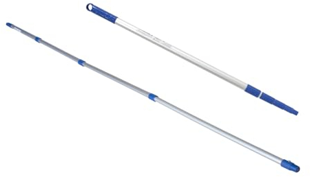 PAMEX Alargador Extensible 3 Metros. Mango Extensible Telescópico Profesional Aluminio. Mango Extensible con Rosca. Resistente a la corrosión y el Desgaste