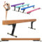 SportBob Schwebebalken Kinder Klappbar 244cm, 5 Höhen Einstellbar, Hohe und Niedrige Ebene, Balken Turnen Balancierbalken für Zuhause Outdoor Indoor Training, Gymnastikbalken Trainingsgeräte mit Bein