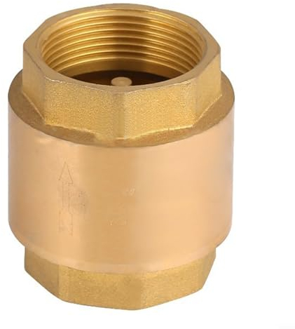 Rückschlagventil mit Messinggewinde, DN15 14 Feder-Vertikalventil, zuverlässig und langlebig (DN20)