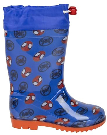 CERDÁ LIFE'S LITTLE MOMENTS | Spidey PVC-Regenstiefel, wasserdicht und langlebig – Spidey-Regenstiefel, offizielles Marvel-Design