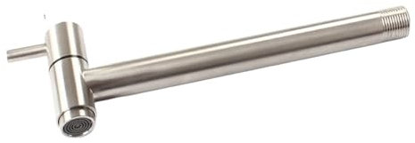 QXSJEDYCH 1 llave de acero inoxidable 304 cepillado extra largo para lavadora, grifo de malla para lavadora, grifo de malla para fregona, grifo de piscina (A)