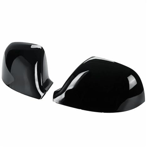 Spiegelkappe Außenspiegel 1 Paar 7E1857527G Für Amarok V6 2H S1 S6 S7 P&ickup 2011 2012 2013 2014 2015 2016 2017 2018 2019 2020 Auto Seite Flügel Spiegel Abdeckung Rückspiegel Kappe(Glossy Black)