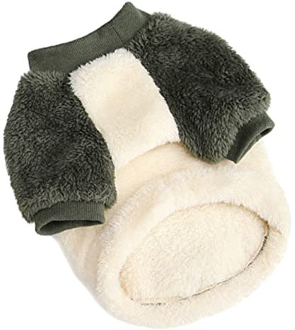 JOINPAYA 1stück Hundemantel Fleece-Bekleidung Für Doppelter Schutz Warm Und Geeignet Für Kleine Und Mittelgroße Hunde Für Alltag Und Besondere Anlässe