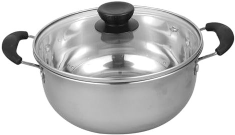 Abaodam Hervidor De Leche Inoxidable Olla Para Sopa Al Vapor Vaporera Inoxidable
