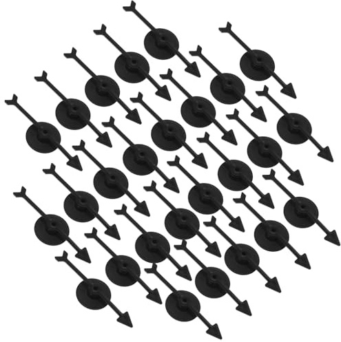 SKISUNO 25pcs Plastic Rotating Game Pointers for Board Games, Boys and Girls Educational Toy Accessories for Classroom and Party Use