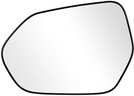 SENZEAL Cristal de Retrovisor Calefactable Lado del Conductor para Toyota Yaris 2020-2025 Corolla 2019-2025 (Izquierda)