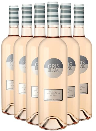 Pays d'Oc Gris Blanc - Rosé 2025 - Gérard Bertrand - Vin Rosé du Languedoc - Roussillon (6x75cl)