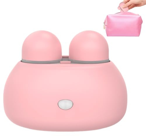 Contact Cleaner Case, 2-Minute Contacts Cleaner Machine, 56000HZ High-Frequency Lens Care Tool, Automatic Vibration, Battery Operated for Soft and Colored Contact Lenses