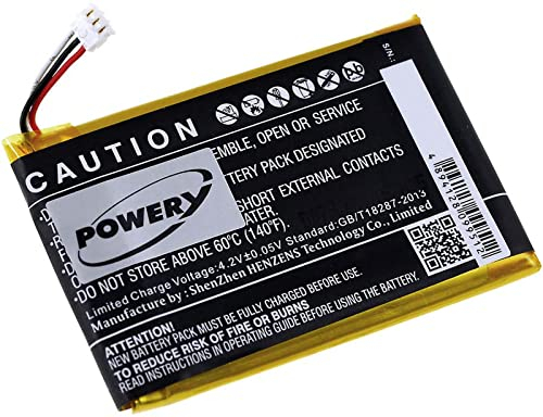 Akku für Bluetooth Laser Maus Logitech MX Master (Stecker beachten), 3,7V, Li-Polymer