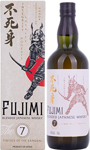 Fujimi The 7 Virtues Blended Japanese Whisky 40% Vol. 0,7l in Giftbox