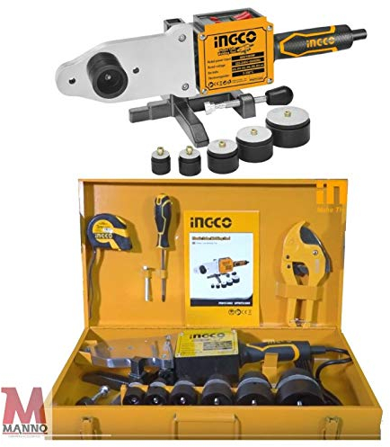 POLIFUSORE Ingco 1500w 6 matrici SALDATORE IN KIT PER TUBI IN POLIPROPILENE