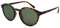 Primetta Runde Retro-Sonnenbrille/Flat Lens Sonnenbrille im Panto-Stil für Damen & Herren F2506259
