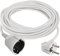 EMOS - IP20 Verlängerungskabel 10m - 1 Schuko-Steckdose - 250 V, 16 A, 3680 W - hochwertige PVC-Isolierung - H05VV-F3G 1,5 mm2 - erhöhter Berührungsschutz - für Innen - weiß