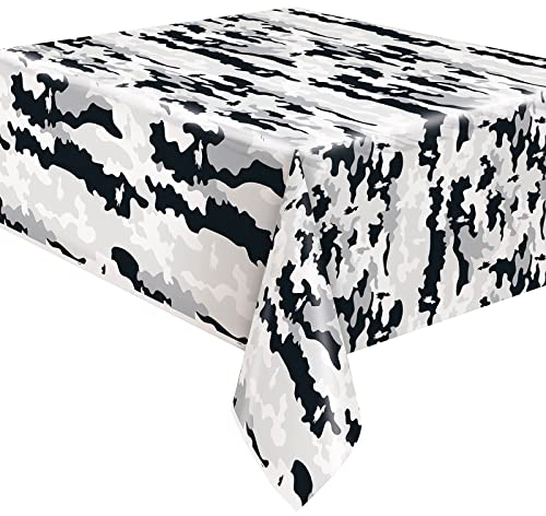 Unique 24673 Plastic Tablecloth-2.13 m x 1.37 m-Fortnite Party, Multicolour