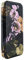 Ted Baker GLADIAS Black Paper Flowers Mirror Folio Phone Case for iPhone 12/12 Pro Gold Shell
