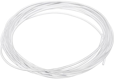 sourcing map MMA Glasfaserkabel 2.5mm 6m Lichtleiter Faser für LED für Haus, Hotel, Transparent