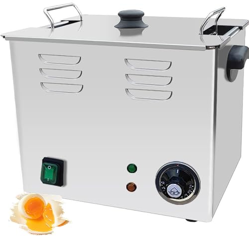 ZILOOK 2600W Commercial Egg Cooker, Hot Spring Egg Cooker, Large Capacity - 60 Eggs, 30-110°C Temperature Control, U-Shaped Heating Tube, For Breakfast Rooms, Western Food Restaurants, With Filter
