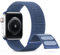 DigiHero Sport Nylon Straps Compatible with Apple Watch Straps 38mm 40mm 41mm 42mm 44mm 45mm, Adjustable Breathable Women Men Braided Strap Compatible for iWatch Series 9/8/7/6/5/4/3/SE Winter Blue S