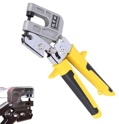 Crimpadora de pernos de quilla de mano | Crimpadora de pernos de acero con mango antideslizante | Alicates de crimpado de pernos, crimpadora de abrazadera, abrazadera de perforación de tachuelas |