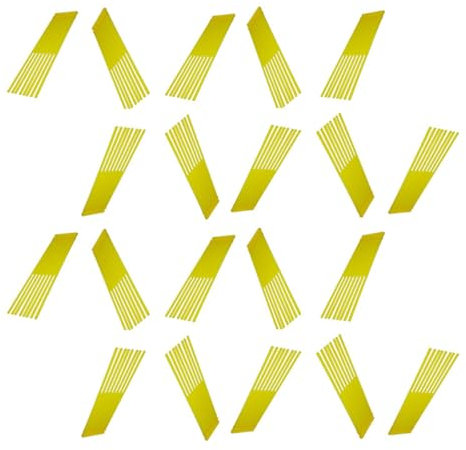 XLJOY 20x Sweeper Brushes Bristles For Westwood Countax Hayter Lawn Tractor Mower