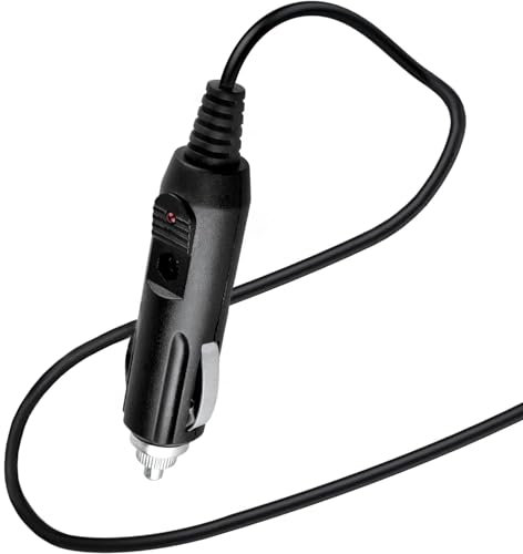 Xzrucst Car DC Adapter for Sylvania SKCR2706 SKCR2706BT 10.2 Bluetooth Under-Counter Kitchen TV/DVD/CD/FM Radio Music System Power Supply Cord Battery Charger