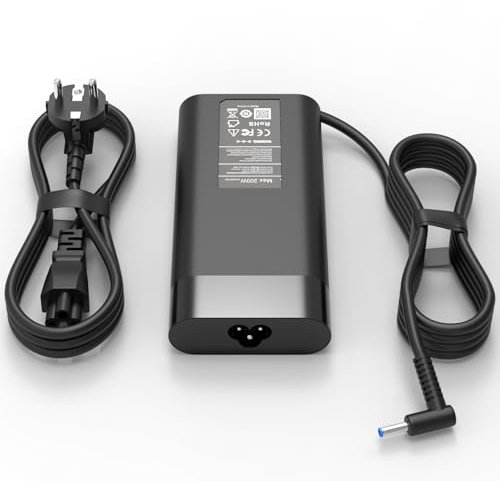 200w Ladegerät Netzteil Ladekabel Kompatibel mit HP Omen 15 17 Gaming Laptop 15-dh 15-ek 16-ae 17-cb Victus 15 16 15-fb 16-e 16-d Pavilion 15 17 ZBook 15 17 G5 Studio/Power G9 G10 4.5 * 3.0mm
