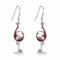 DAYLINLOVE We Ohrringe 925er Sterling Silber Gothic Totenkopf Weinglas Hängend Ohrringe Goth WeTrinken Party Schmuck Geschenk für Damen Mädchen Frauen Mutter